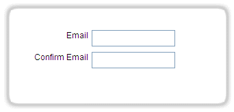 Confirm Email Field