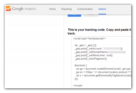 google analytics code